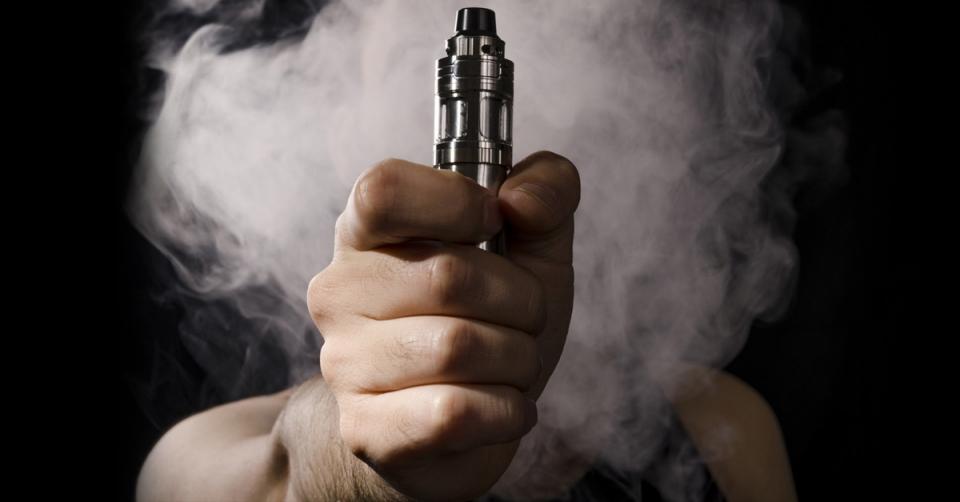 Smokers who cut back by vaping double chances of a heart attack image