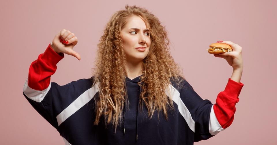 Too much fast food could be causing depression image